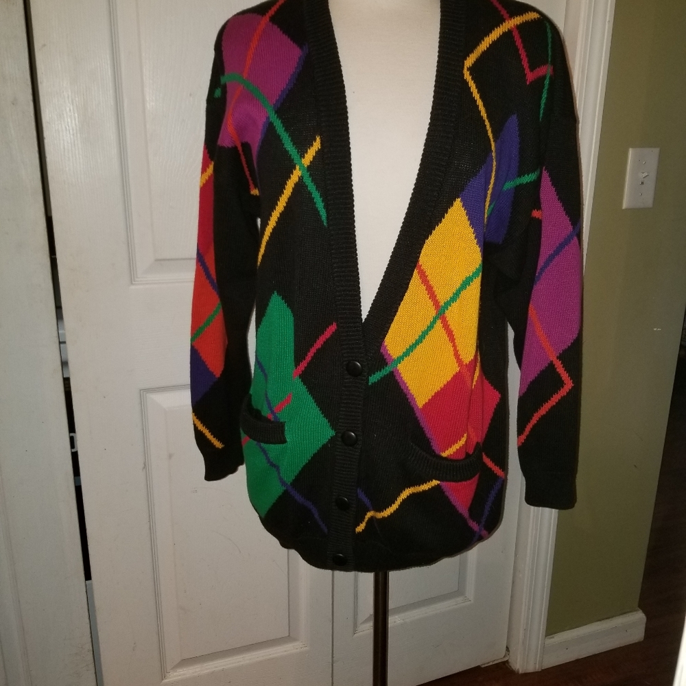 Colorblock  Vintage Sweater
